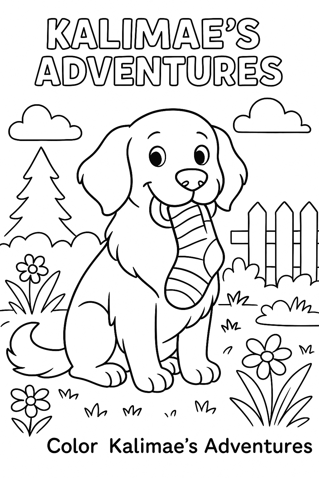 Preview of free Kalimae coloring page one