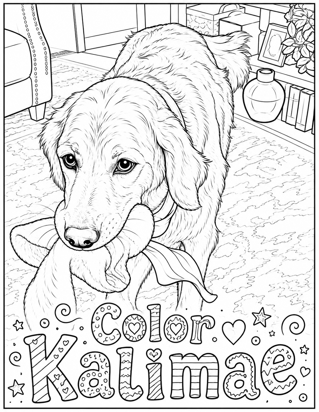 Preview of free Kalimae coloring page two